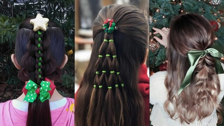 35 Christmas Hairstyle Ideas You Should Try in 2024