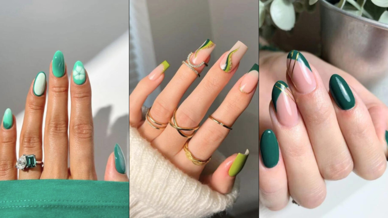 30 Green Nails Ideas for 2024