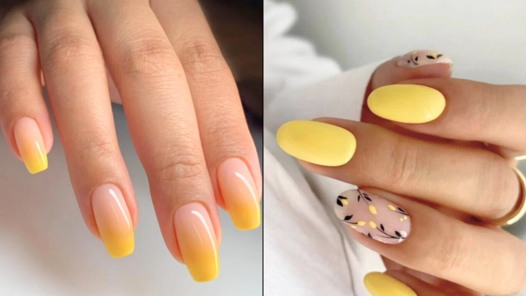 30 Yellow Nails Ideas for 2024