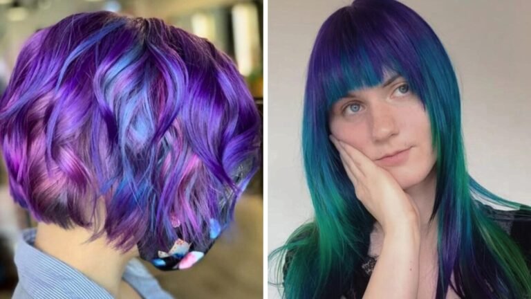 43 Galaxy Hair Color Ideas to Take Your Look to the Stars