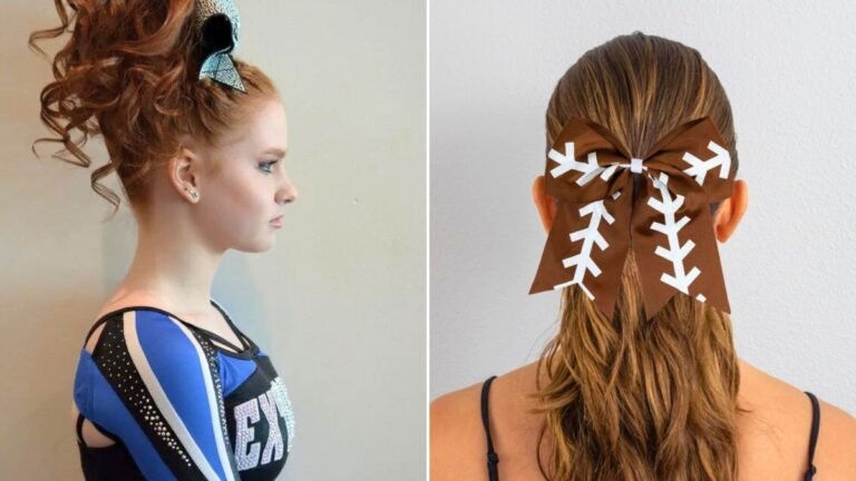 22 Cheer Hairstyles with Bows That Will Make You Stand Out