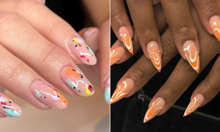 30 Abstract Nails Ideas 2024