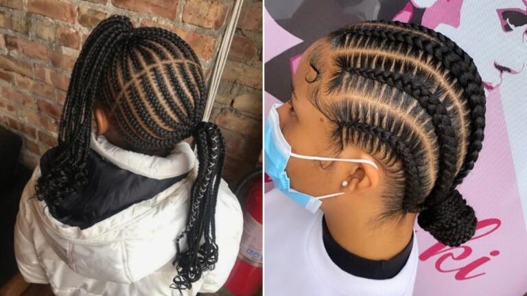 24 Adorable and Trendy Kids Braided Hairstyles for Natural Hair