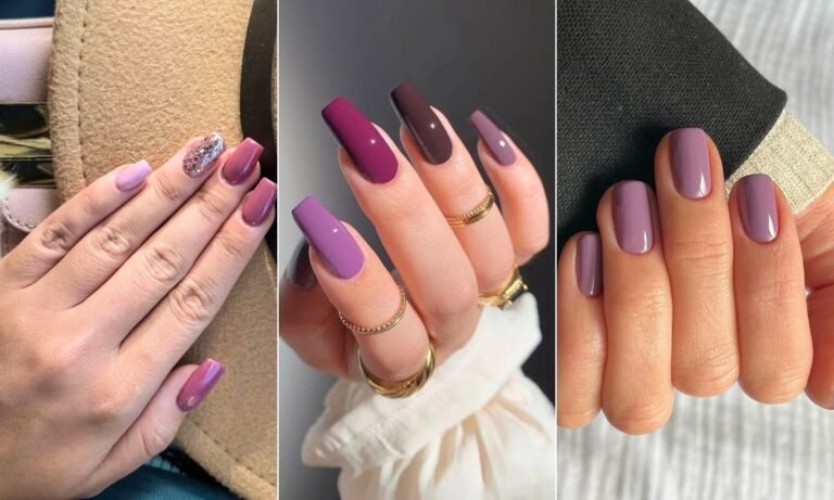 36 Stunning Mauve Nail Ideas for 2025