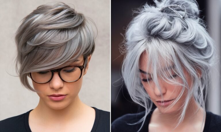 22 Grey Hair Styles for Women 2024